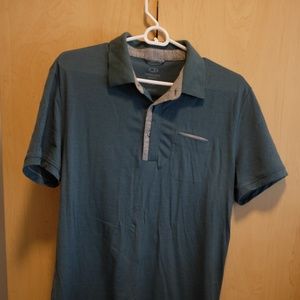 Icebreaker Men's Quattro Polo Merino Tee, Medium